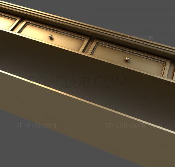 3D model With small drawers (STL)